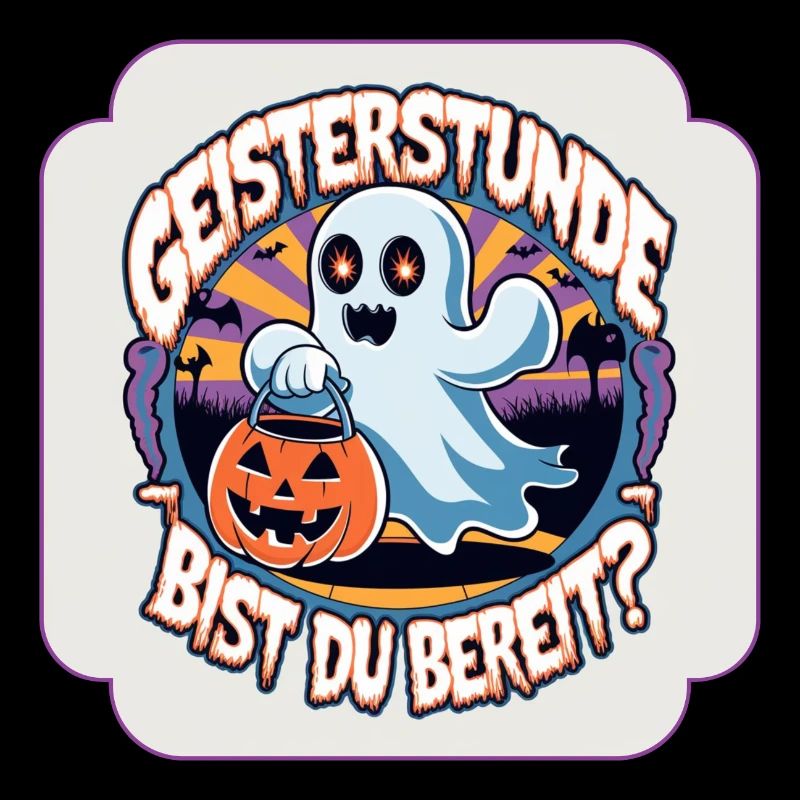Halloween Ghost Witching Hour - Are You Ready?