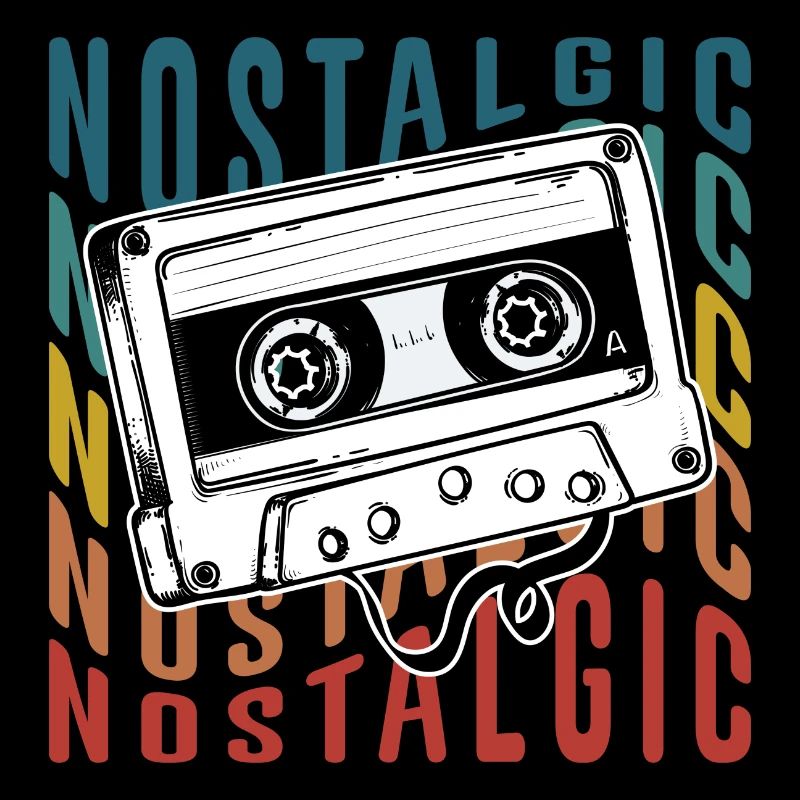 Cassette Retro 80s Legendary Hits