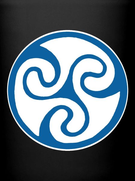 Symbole celte bleu