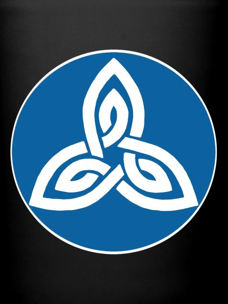 Fleur celte bleu