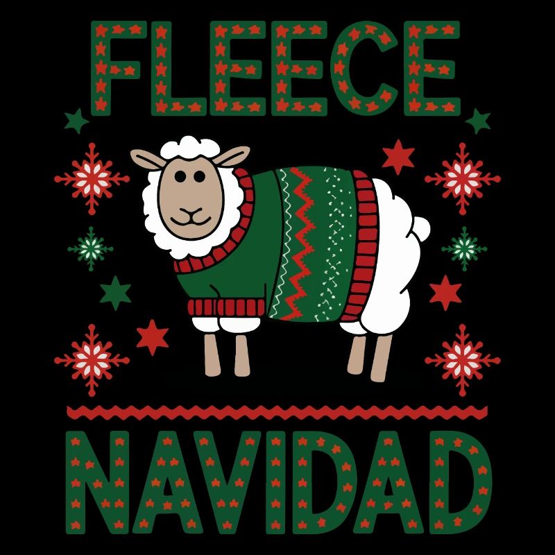 Festliches Schaf Weihnachten Pullover Design