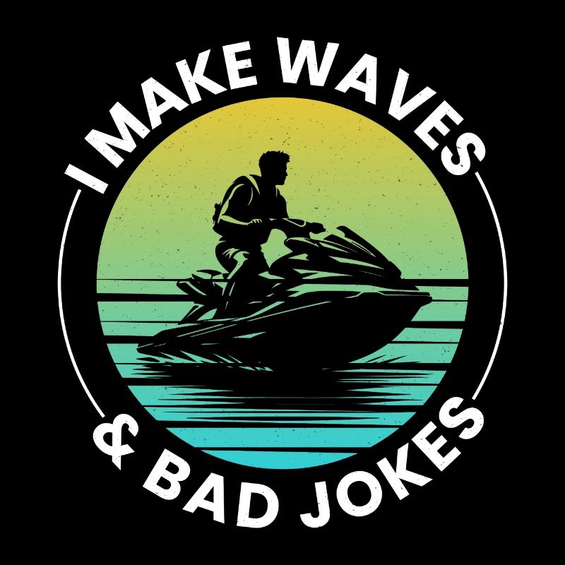I Make Waves & Bad Jokes Jet Skiing