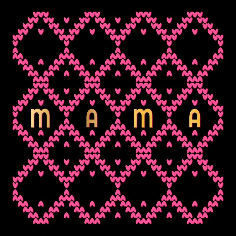 SCHRIFTZUG MAMA HERZEN