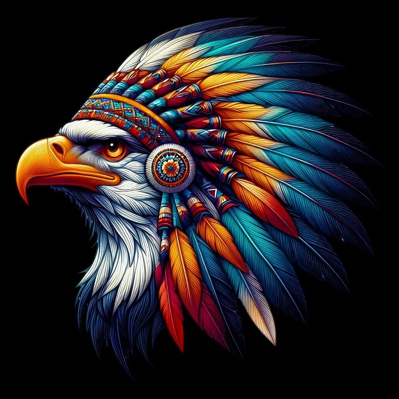 American Indian Eagle American Red Skins