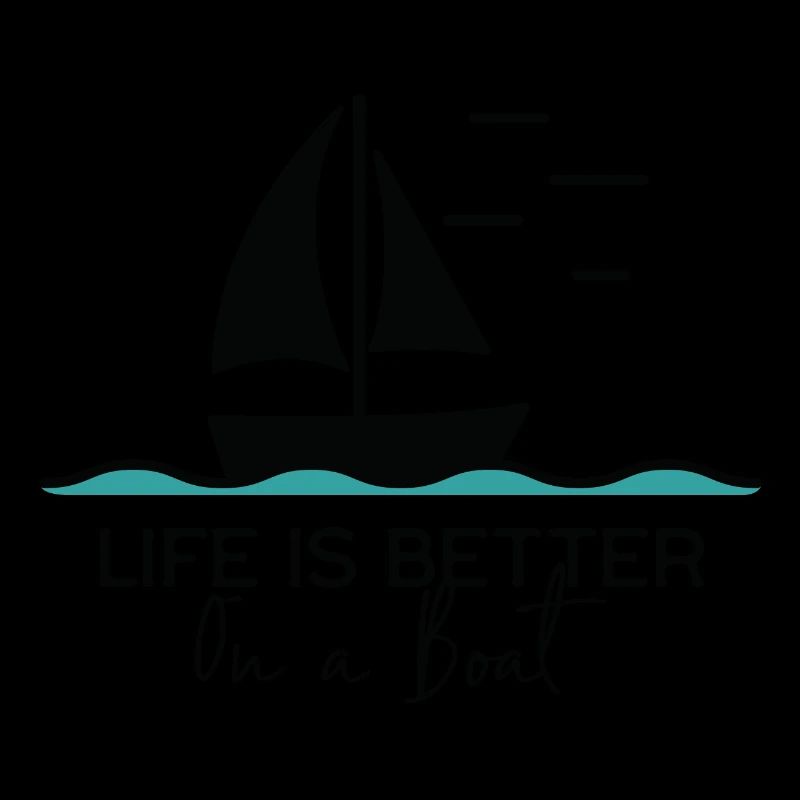 Life is better on a boat sailing yacht harbour