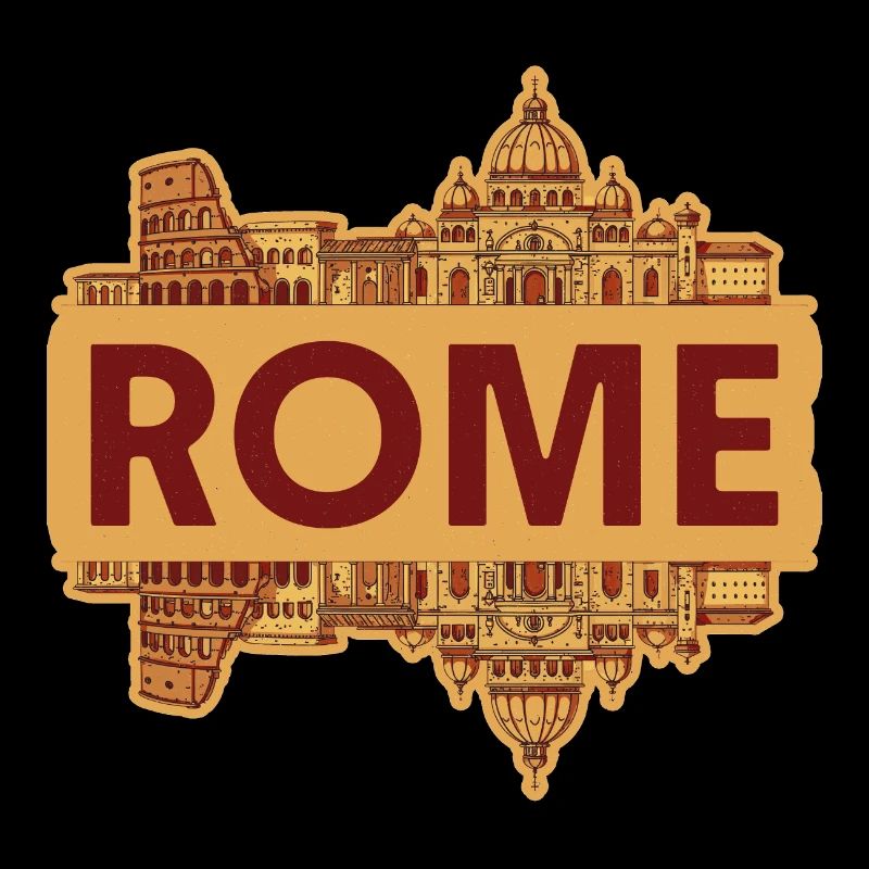 Rome Italy Skyline