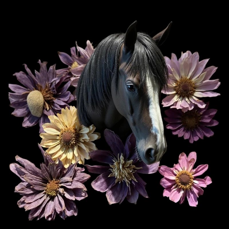 Fleur de tête de cheval