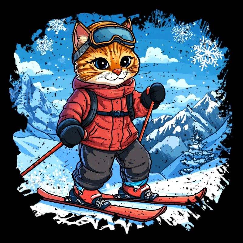 Chats de ski