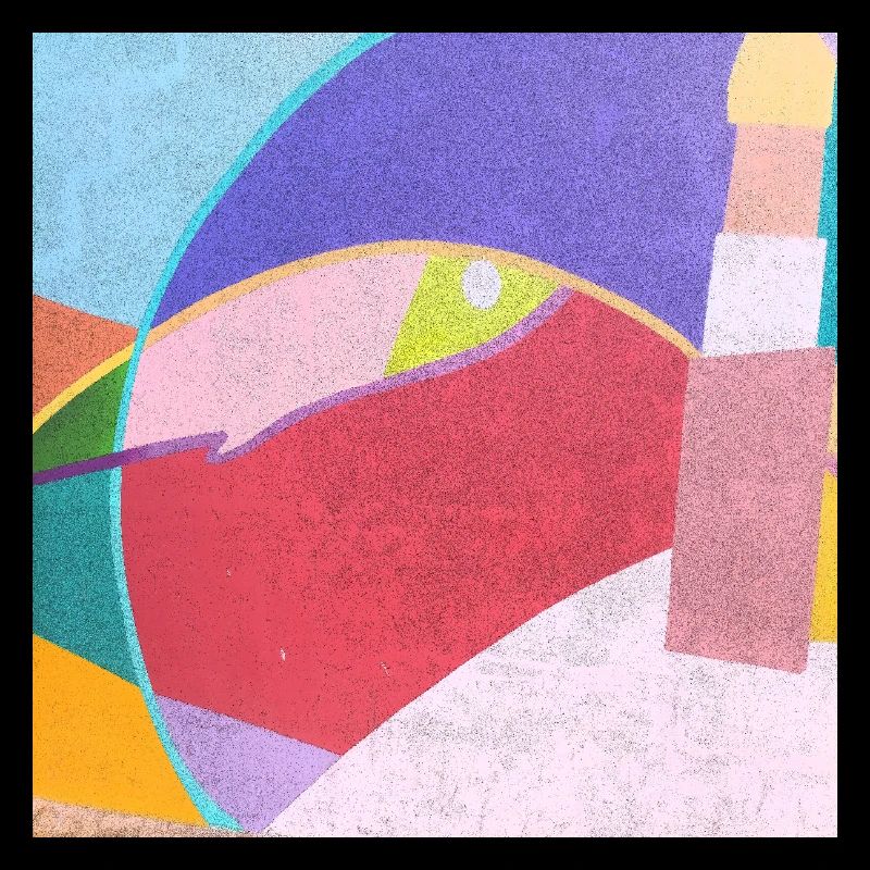 Peintures murales colorées