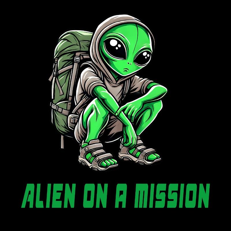 Alien on a mission