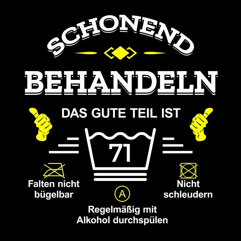 HANDLE MIT SORGFALT – 71 JAHRE PERFEKTION