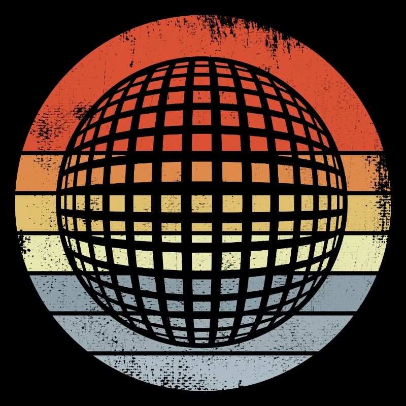 Vintage 80er Disco
