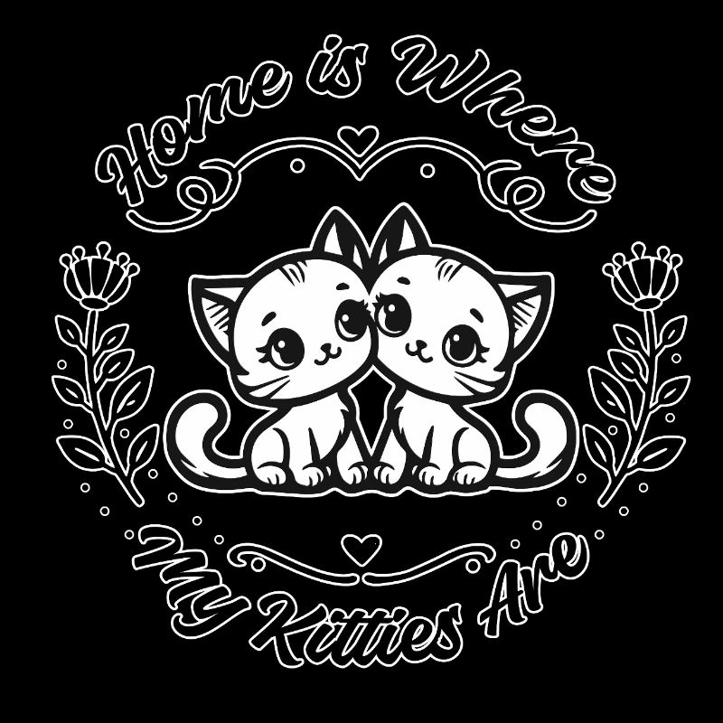 La maison, c’est là où sont mes chatons