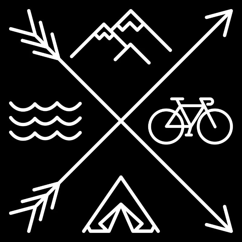 Bergcamping Abenteuer Design