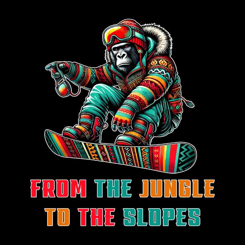 Gorilla Snowboard – Design