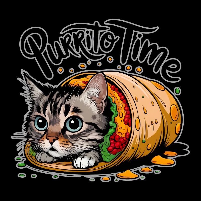 Purrito-Katze