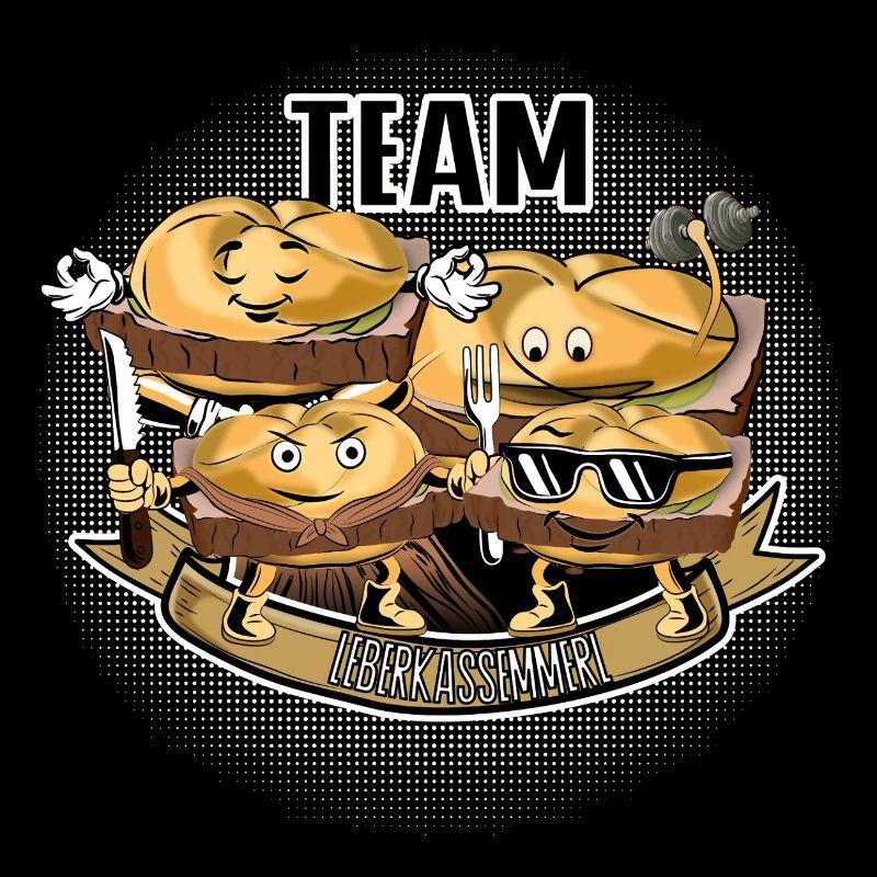 L’équipe Leberkassemmel – Snack Squad !