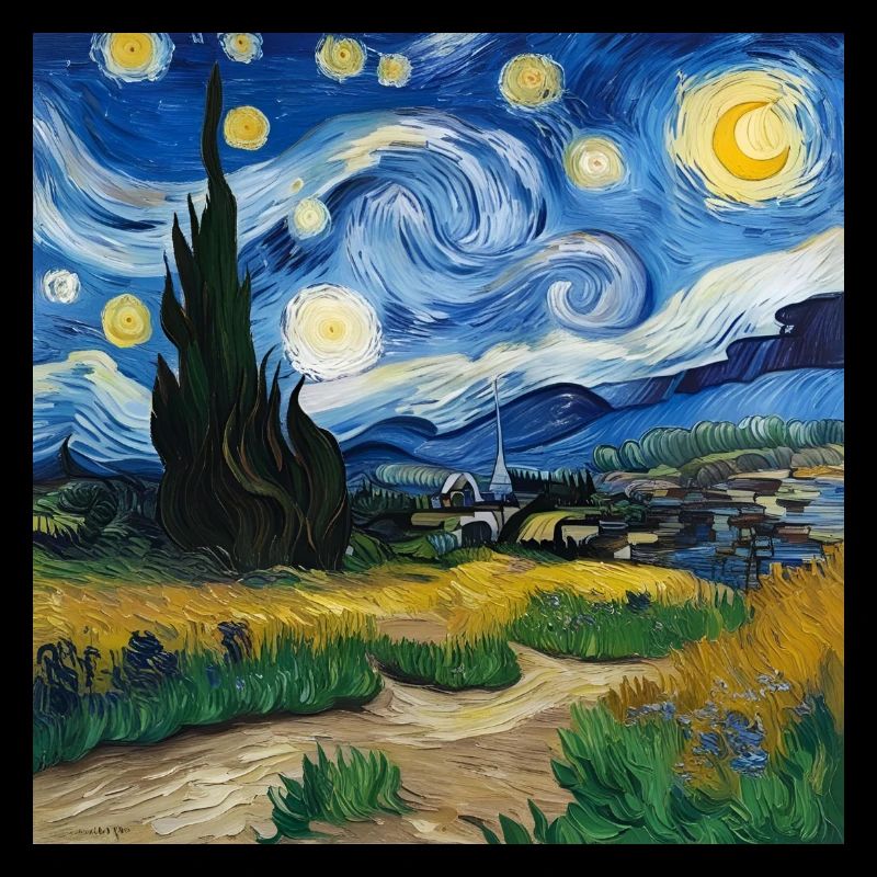 Paysage impressionniste / Impressionist landscape