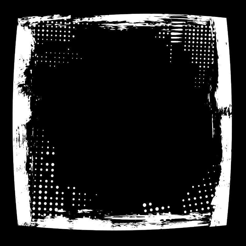 Rahmen dreckig dirty white