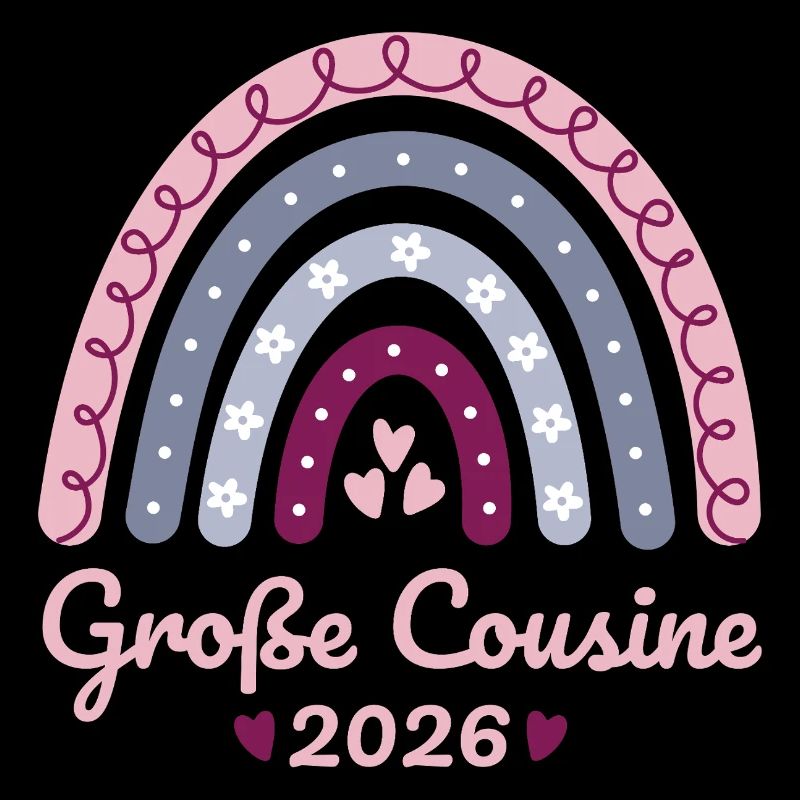 Große Cousine 2026 Regenbogen
