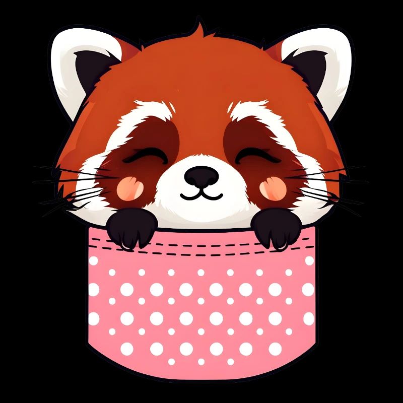 Kawaii Roter Panda