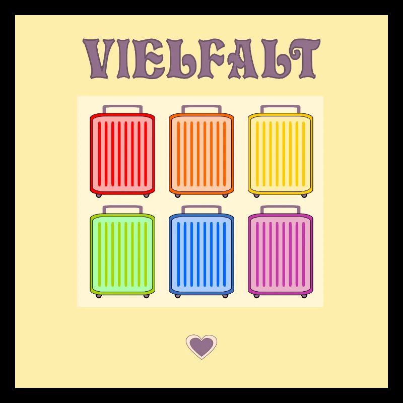 VIELFALT INKLUSION PRIDE KOFFER