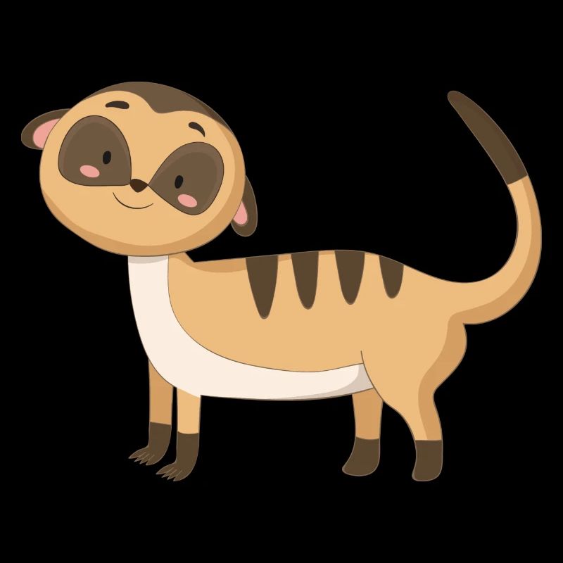 Meerkatze Erdmännchen