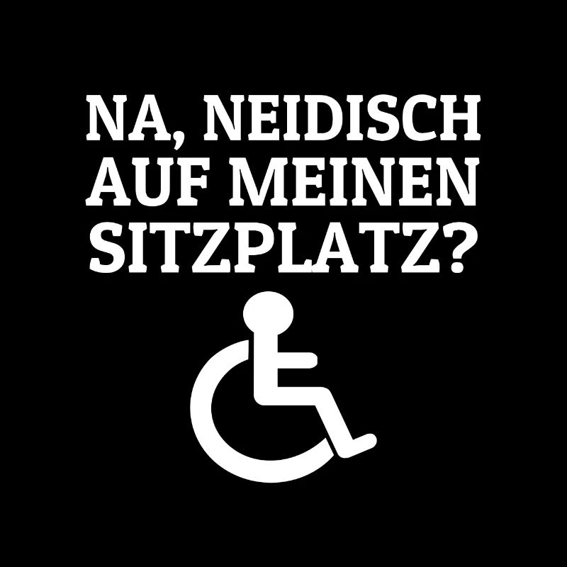 Rollstuhlfahrer Rollifahrer Rollstuhl Sprüche