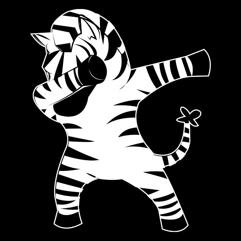 Dabbing Zebra Dab