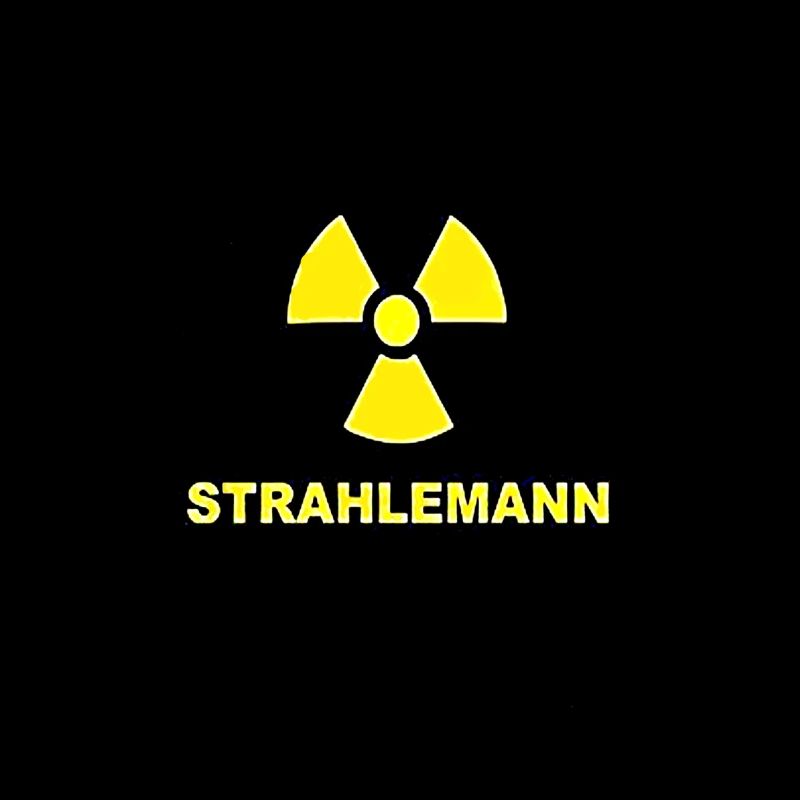 STRAHLEMANN WITZIGER SPRUCH ATOM RADIOACTIVE PARTY