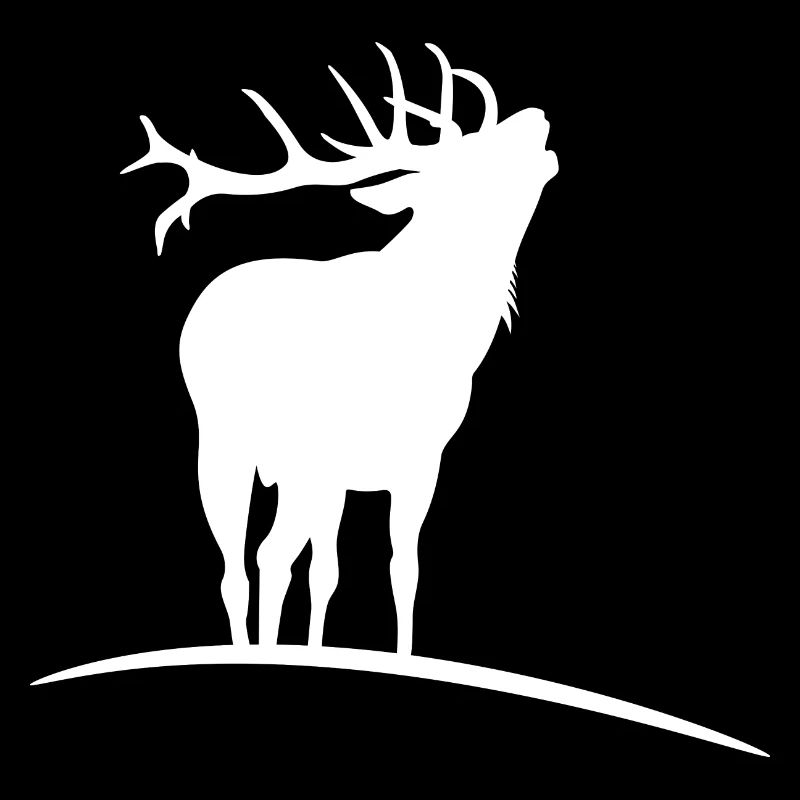 Hirsch röhren, Brunft, Jäger, Förster, Geweih