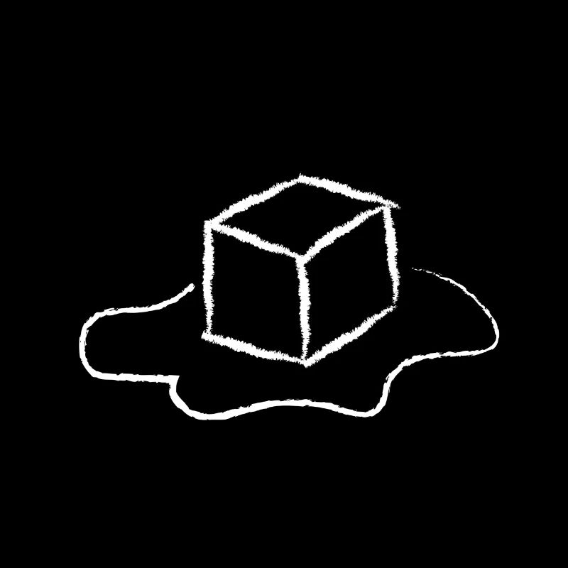 Glaçons eau glacée eau glacée été