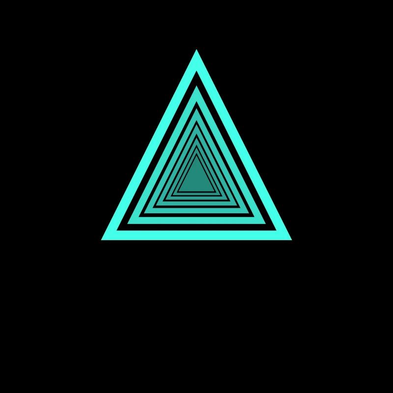 Triangles depth effect