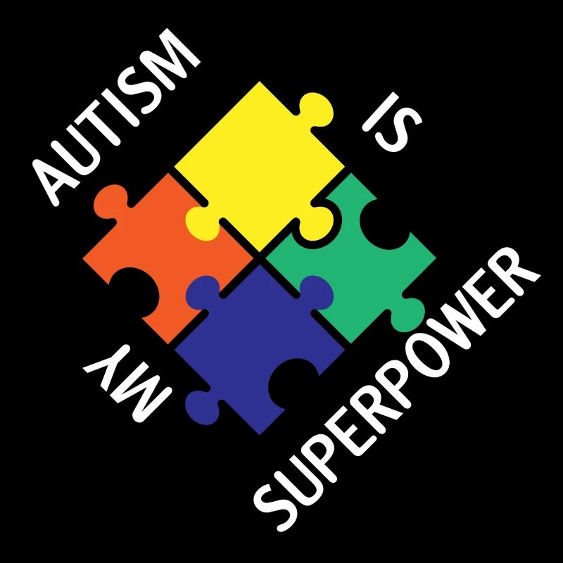 Autism is my Superpower - Puzzle - Spruch
