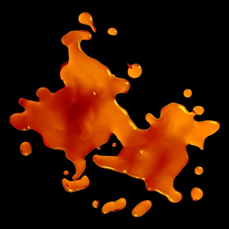 Une goutte de caramel
