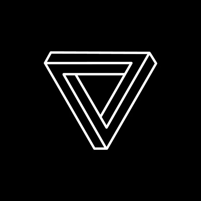 Triangle Illusion | Geometric