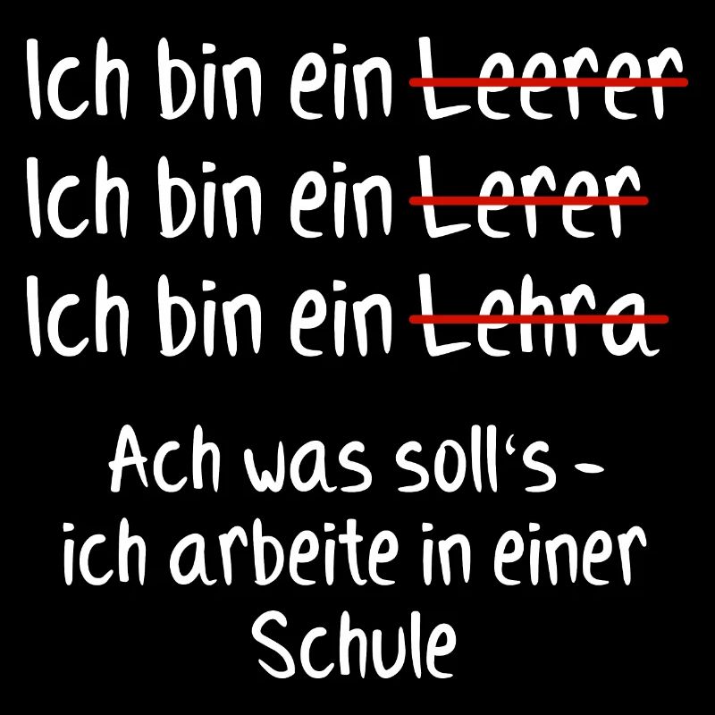 Ich bin ein Lehrer Shirt Geschenk