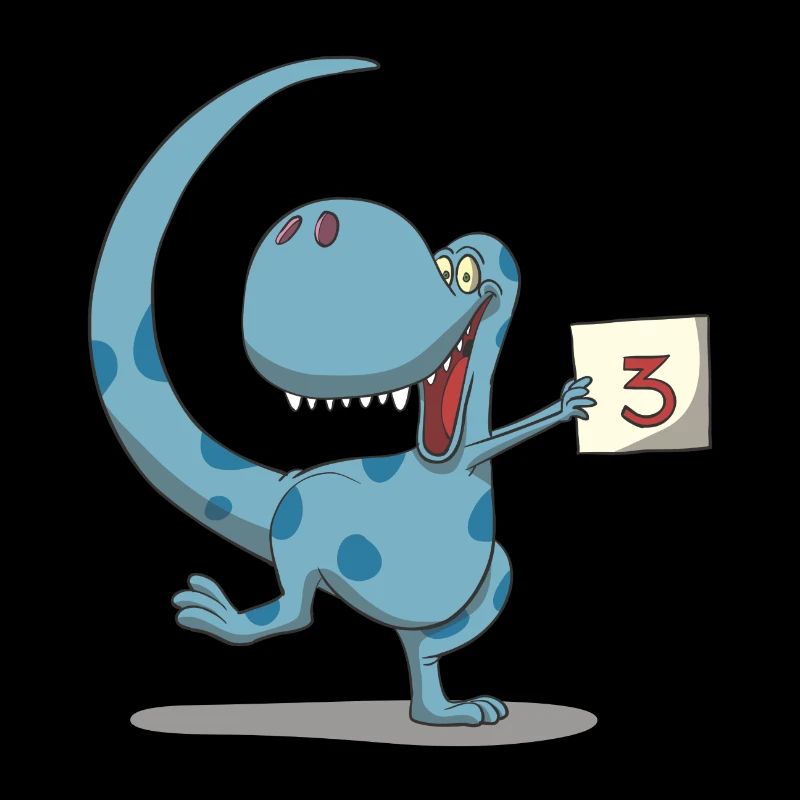 Dino Kindergeburtstag 3. Geburtstag Geschenk