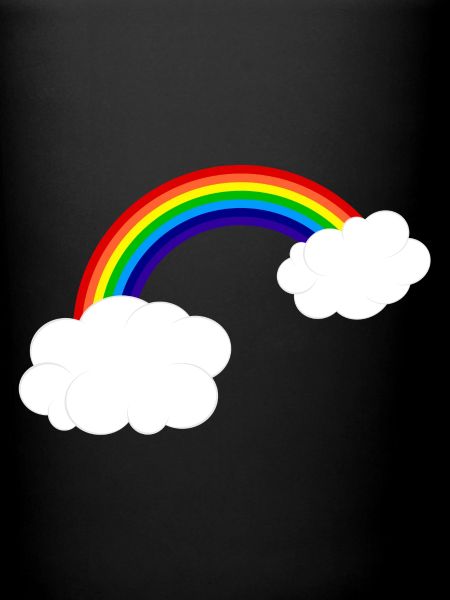 LGBT - rainbow clouds
