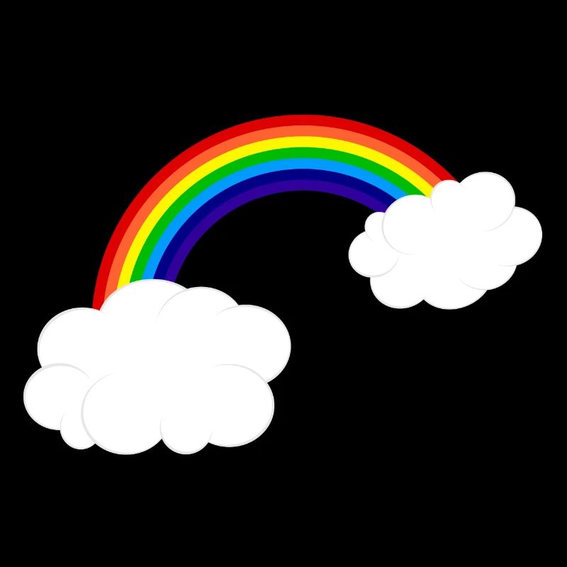 LGBT - rainbow clouds