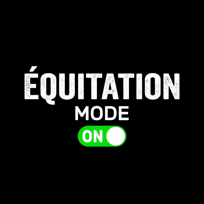 Équitation mode on