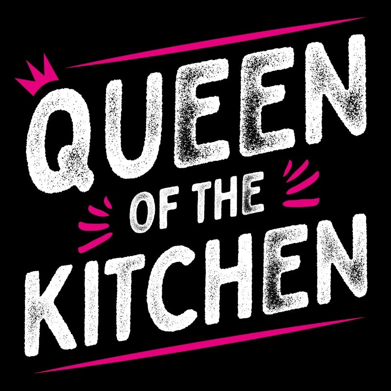 Queen of the Kitchen - Chef's Hat - Cooking Spoon