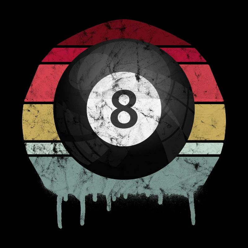 Billard 8-Ball Rétro