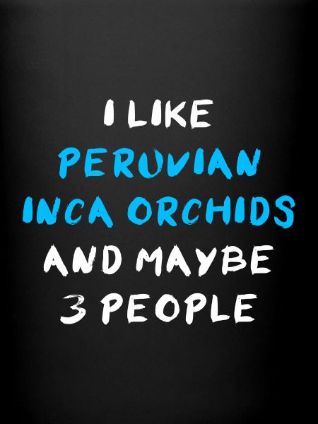 Orchidée inca péruvienne