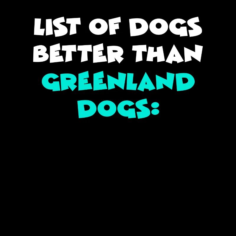 Chiens du Groenland