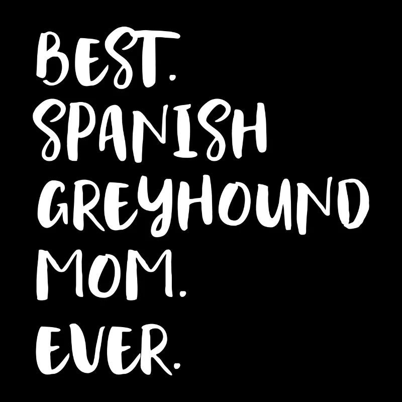 Maman lévrier espagnol