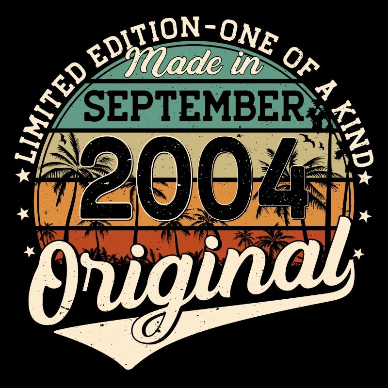 September 2004 Vintage Birthday Retro