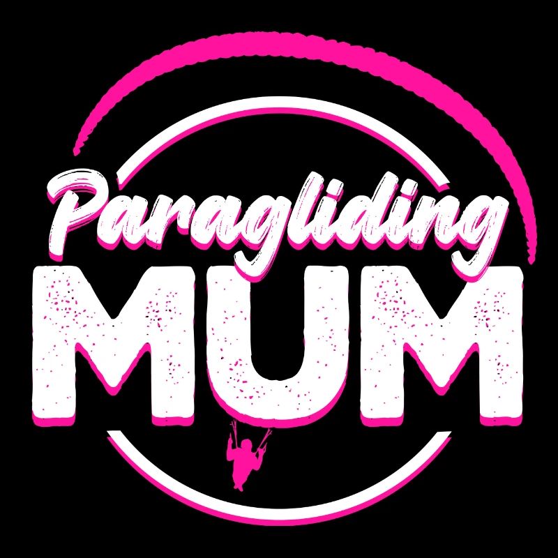 Paragliding Mum pink