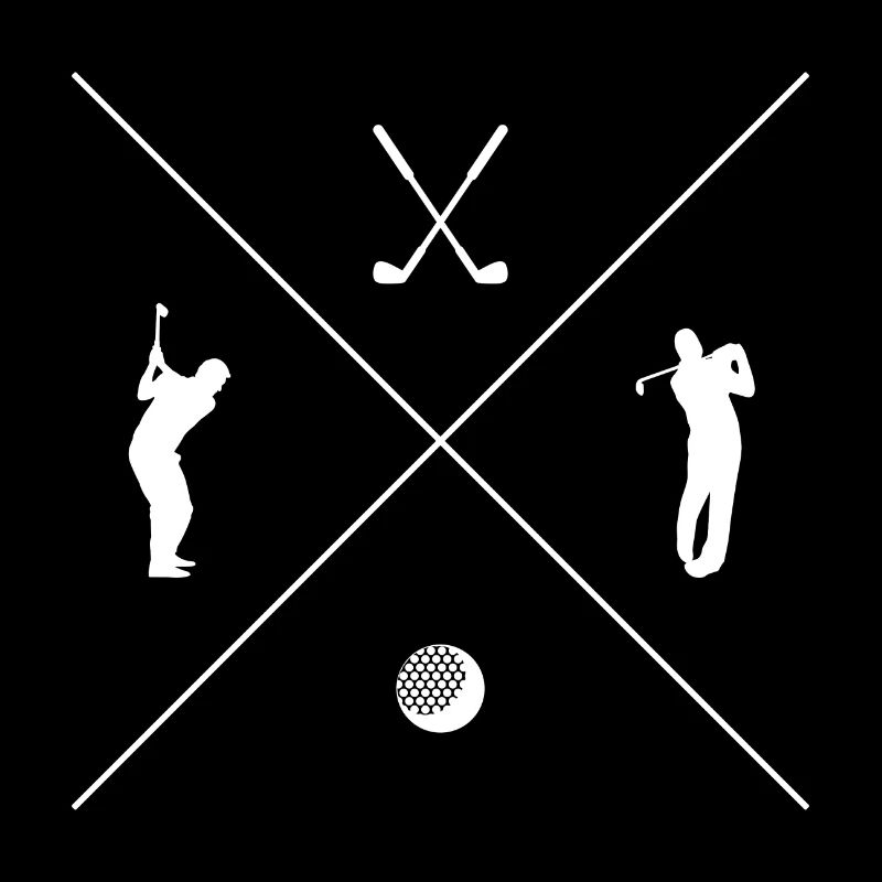 Golfspieler Golfschläger Golfer Golfen Golf