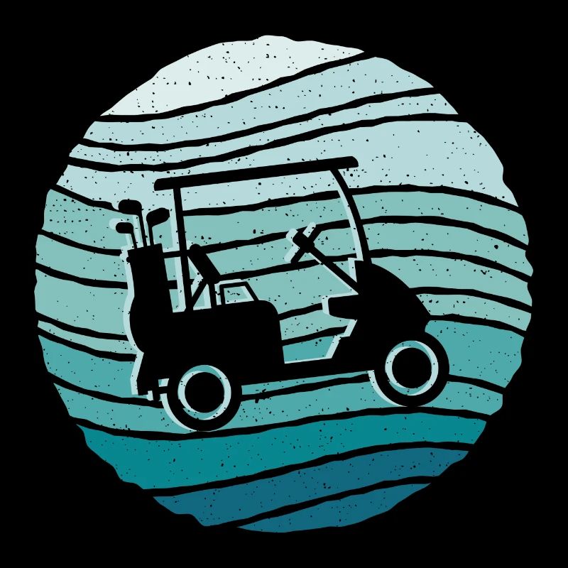 Golfeurs Golfeurs Golf Vintage Golf